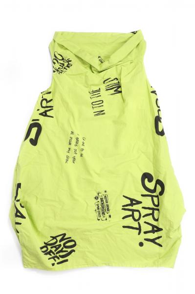 Flaming balloon dress